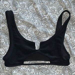Frankies Bikinis Black Top